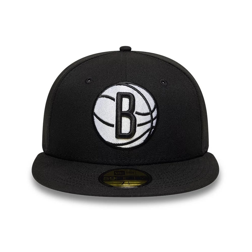 Brooklyn Nets NBA 59FIFTY Basic Fitted New Era Black
