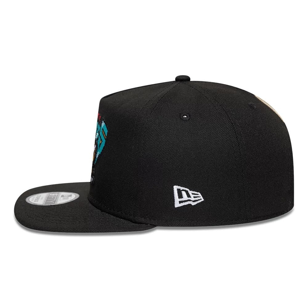 Vancouver Grizzlies NBA Hardwood Classic 9FIFTY A-Frame Snapback New Era Black